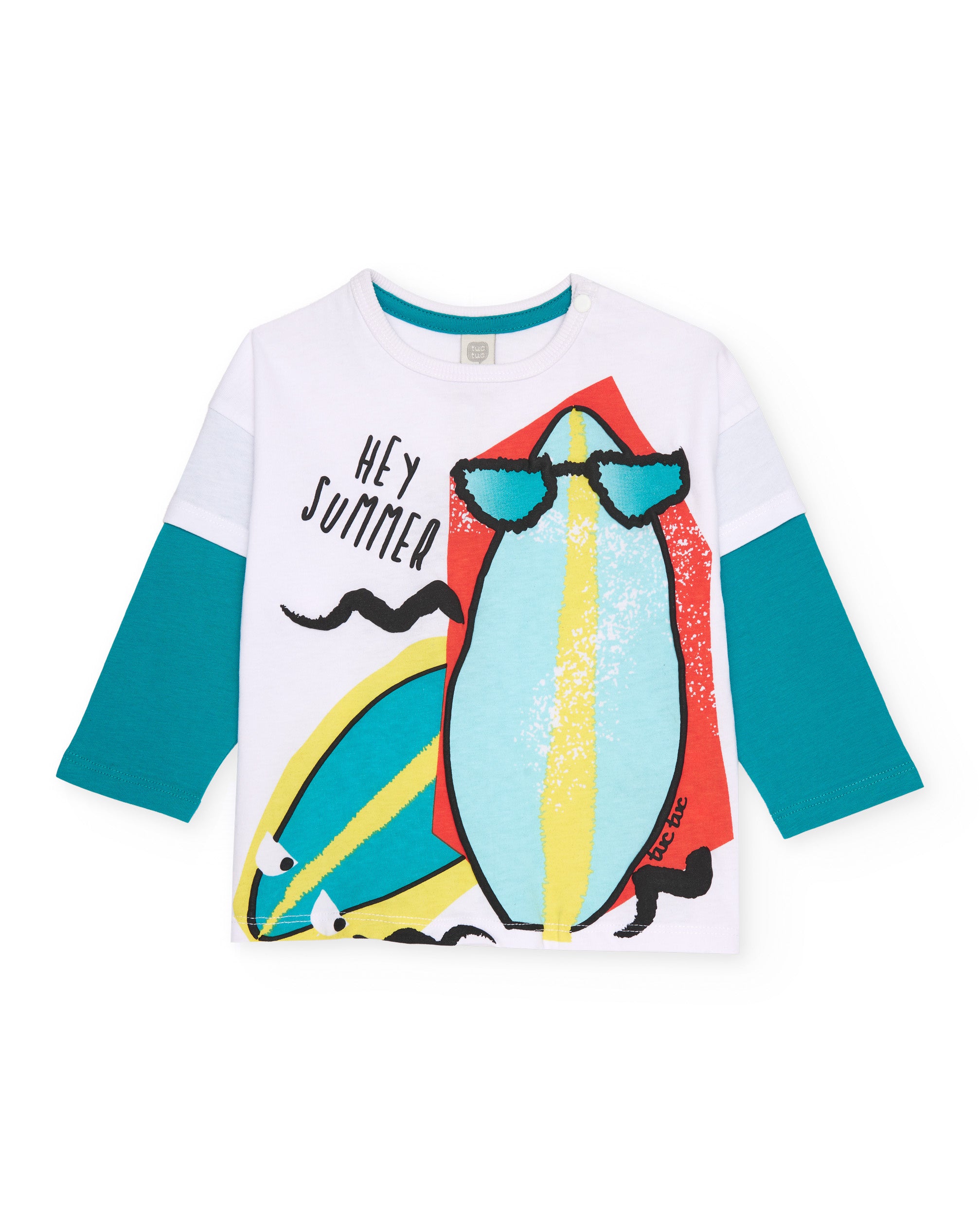 Tuc Tuc maglia manica lunga bambino lime cotone