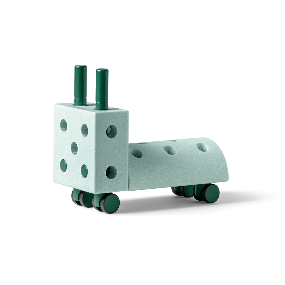Modu Tiny Ride Mint-Forest cavalcabile costruzioni 10 pezzi