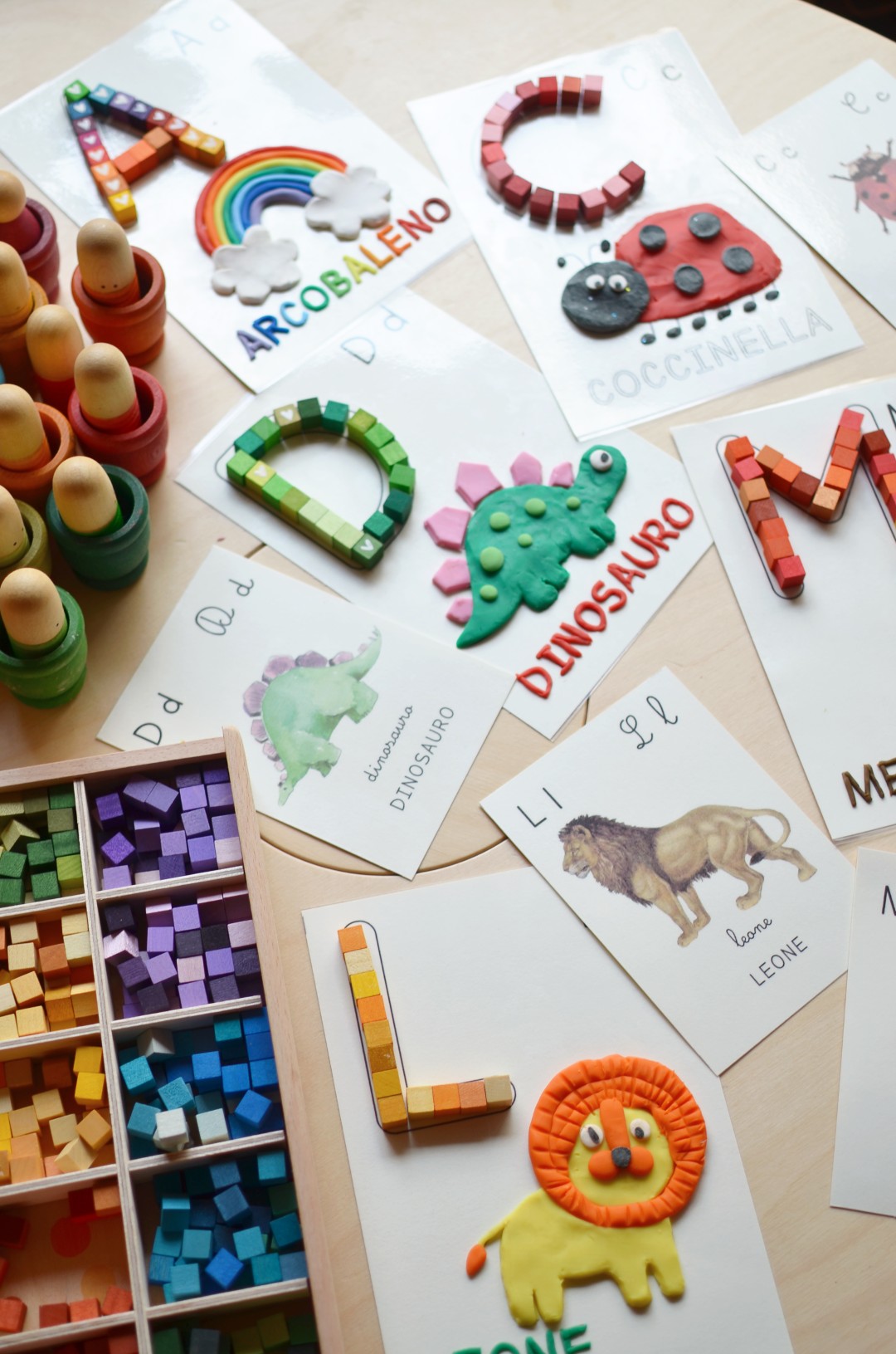 Inspire My Play Alfabeto Maiuscolo lettere silicone 26pz