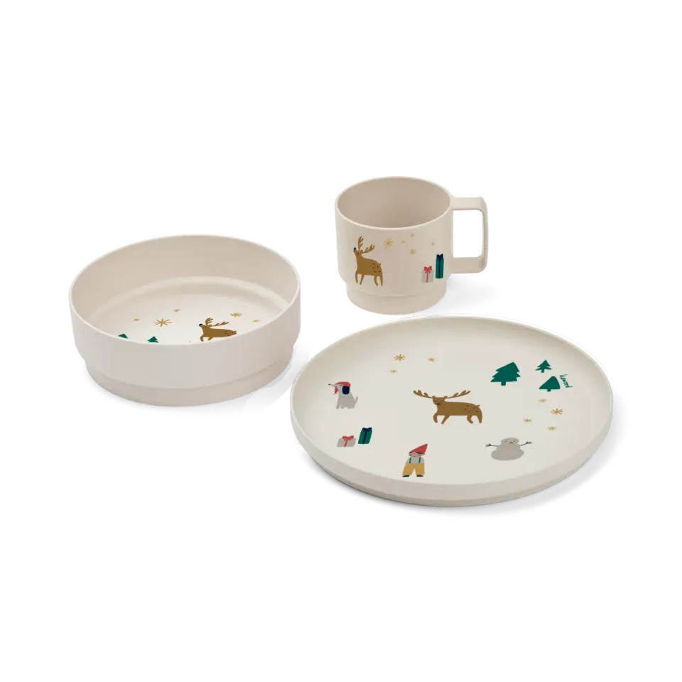 Liewood Archi Holiday set pappa 3 pezzi PET riciclato