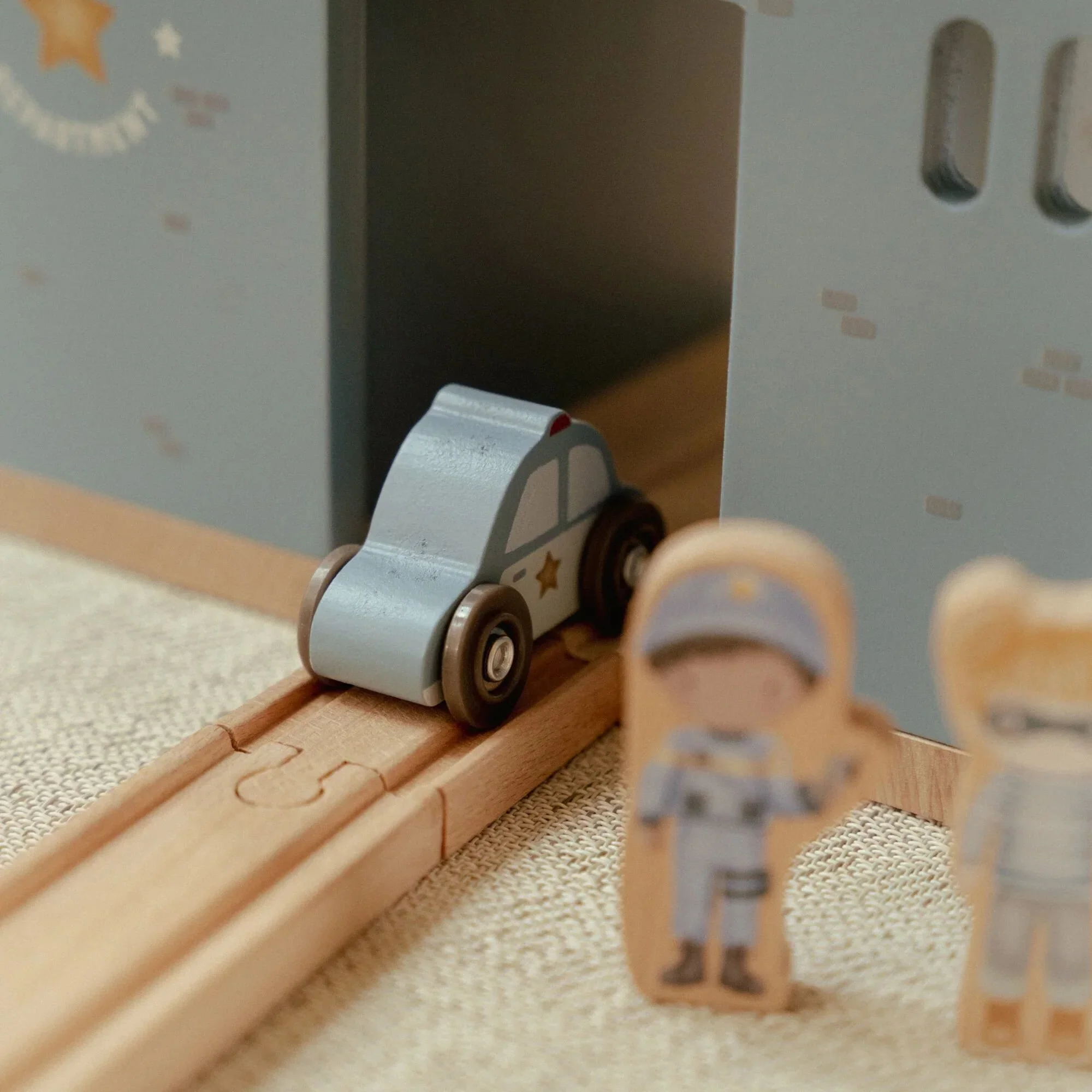 Little Dutch Railway Stazione Polizia Legno Estensione