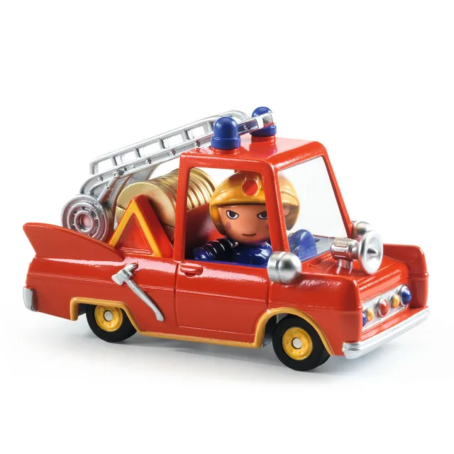 Djeco Crazy Motors Little Fire Truck mini auto pompieri