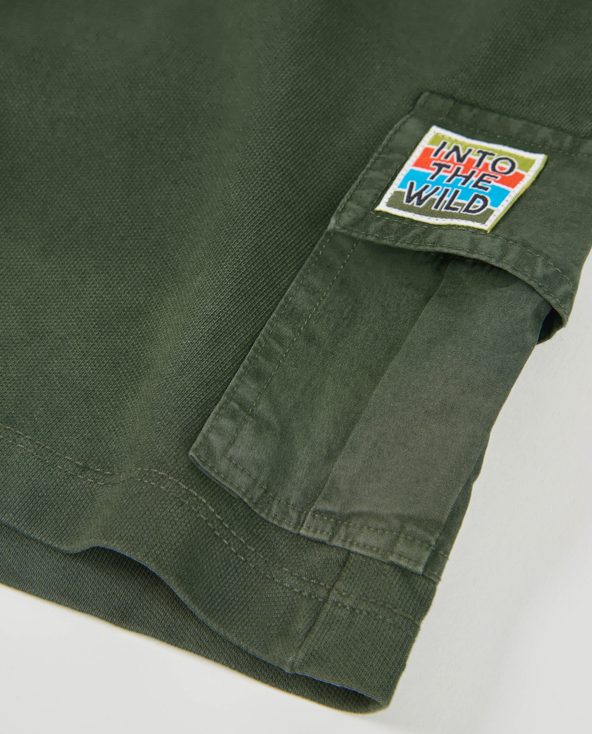 Tuc Tuc bermuda bimbo verde tasche cargo