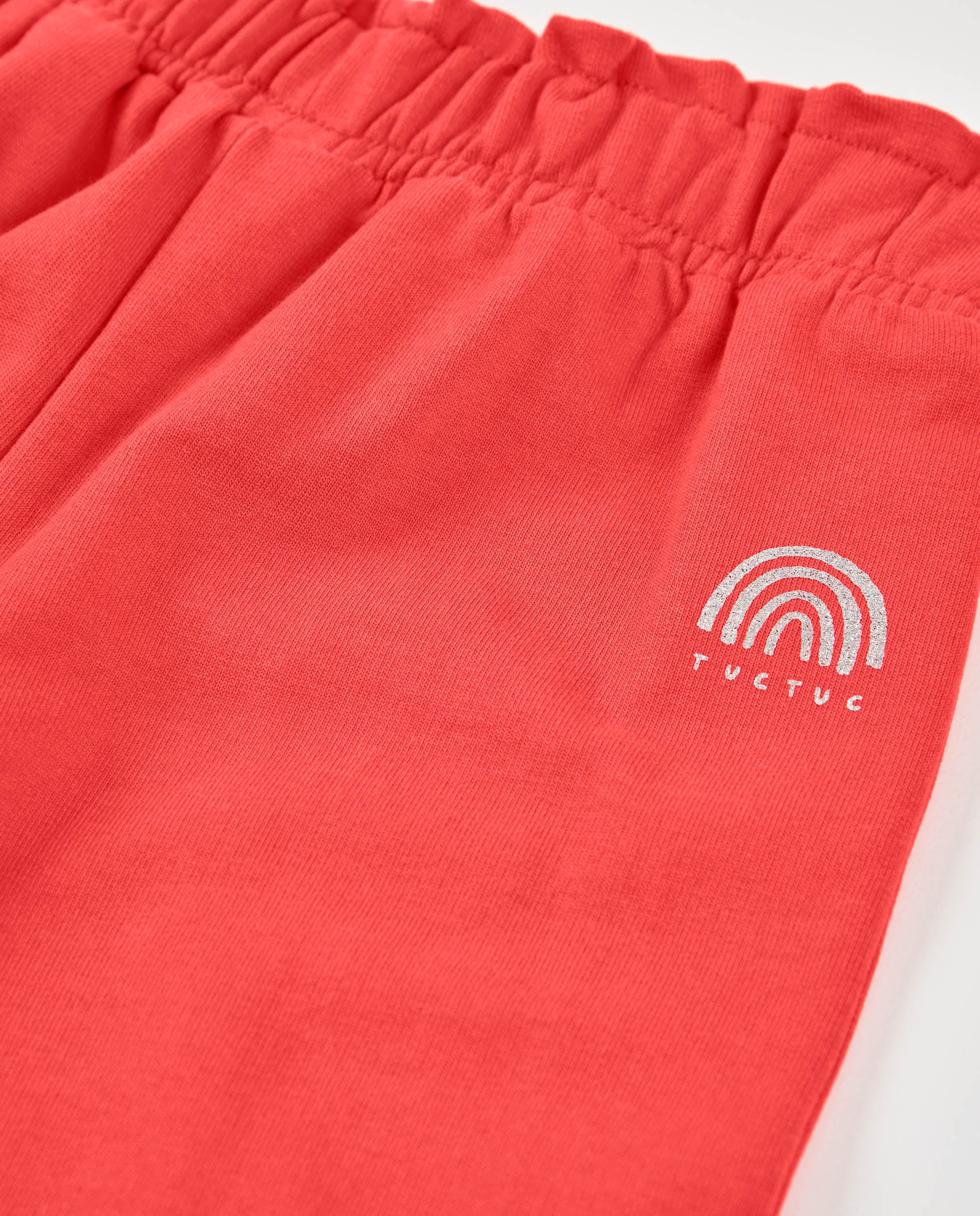 Tuc Tuc pantalone culotte bambina rosso gamba larga