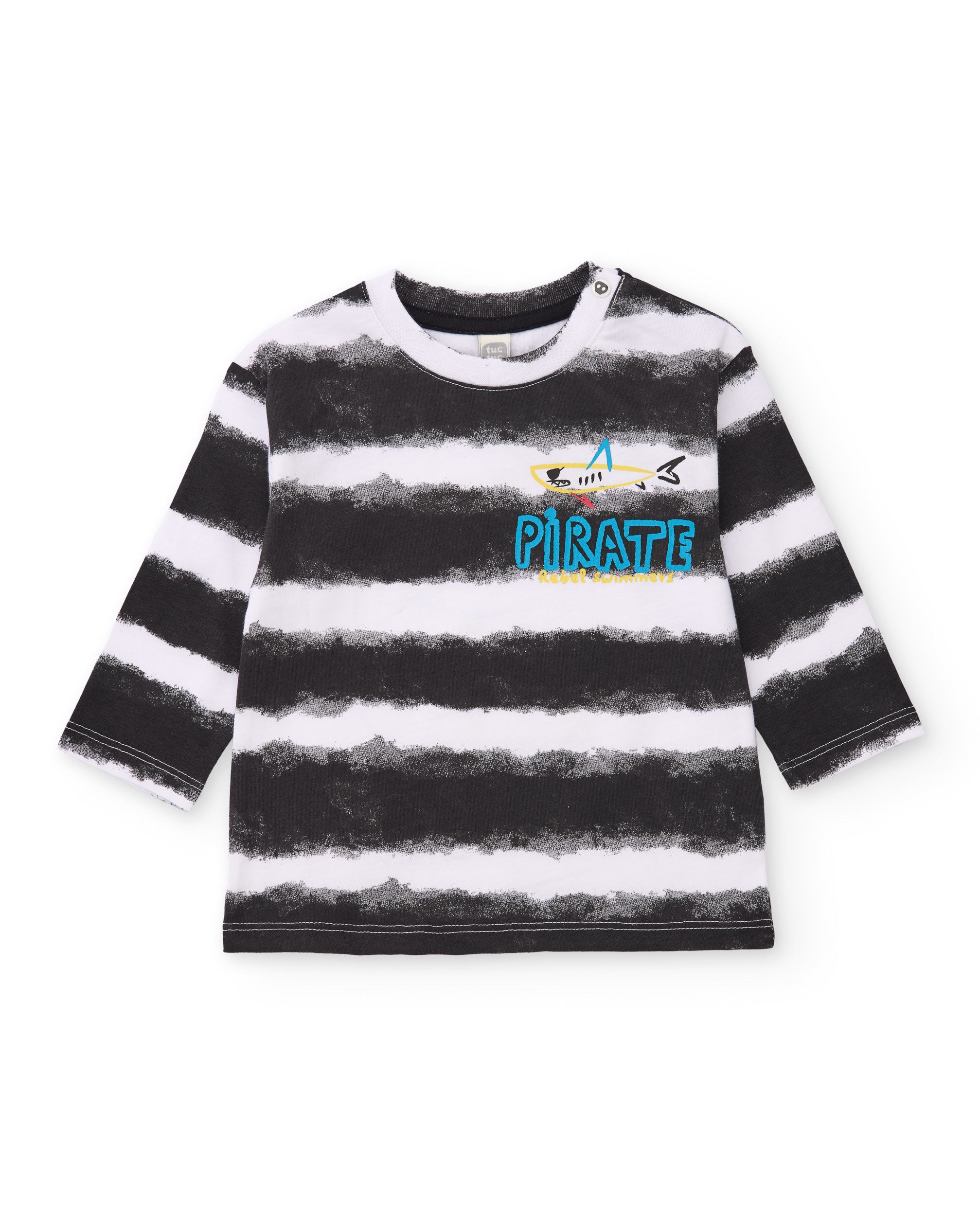 Tuc Tuc maglia bambino pirata righe manica lunga