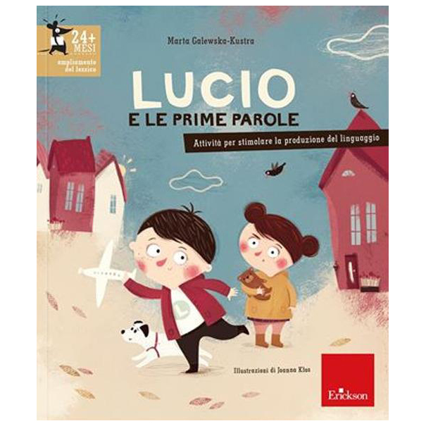 Erikson Lucio e le prime parole libro cartonato dai 24 mesi