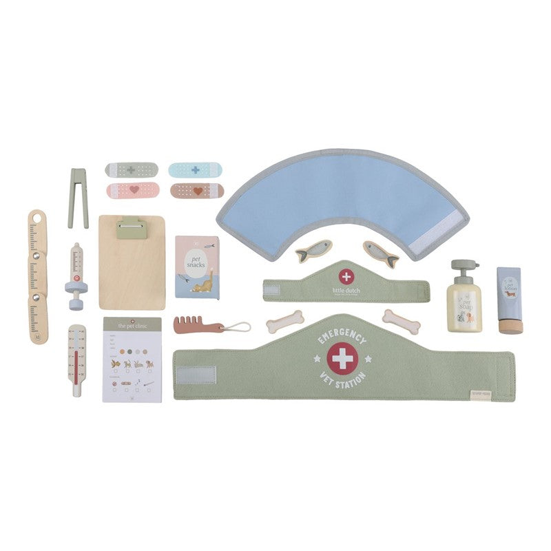 Little Dutch Veterinario Clinica Veterinaria Legno 83 cm