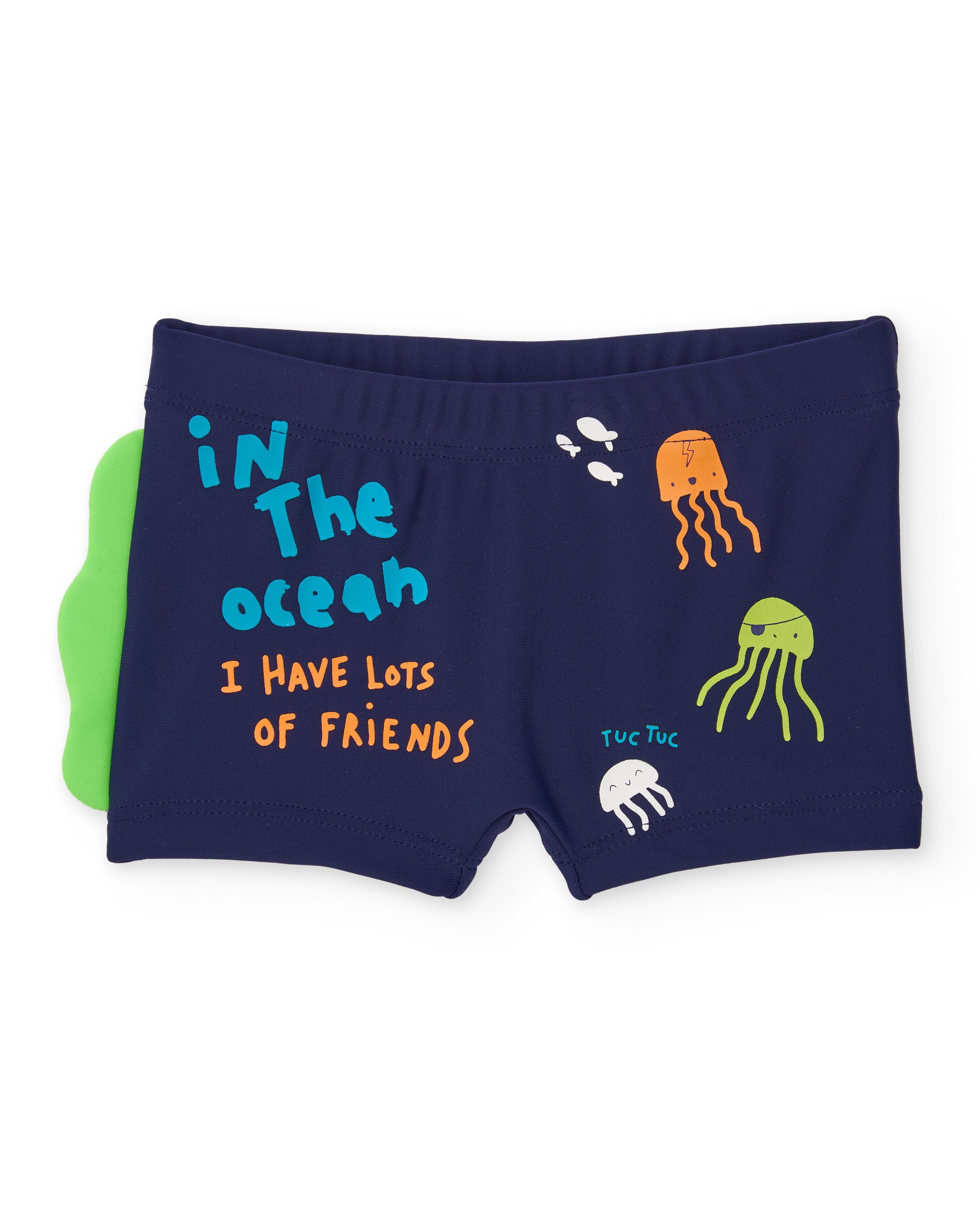 Tuc Tuc Costume boxer bambino blu pinna asciugatura rapida