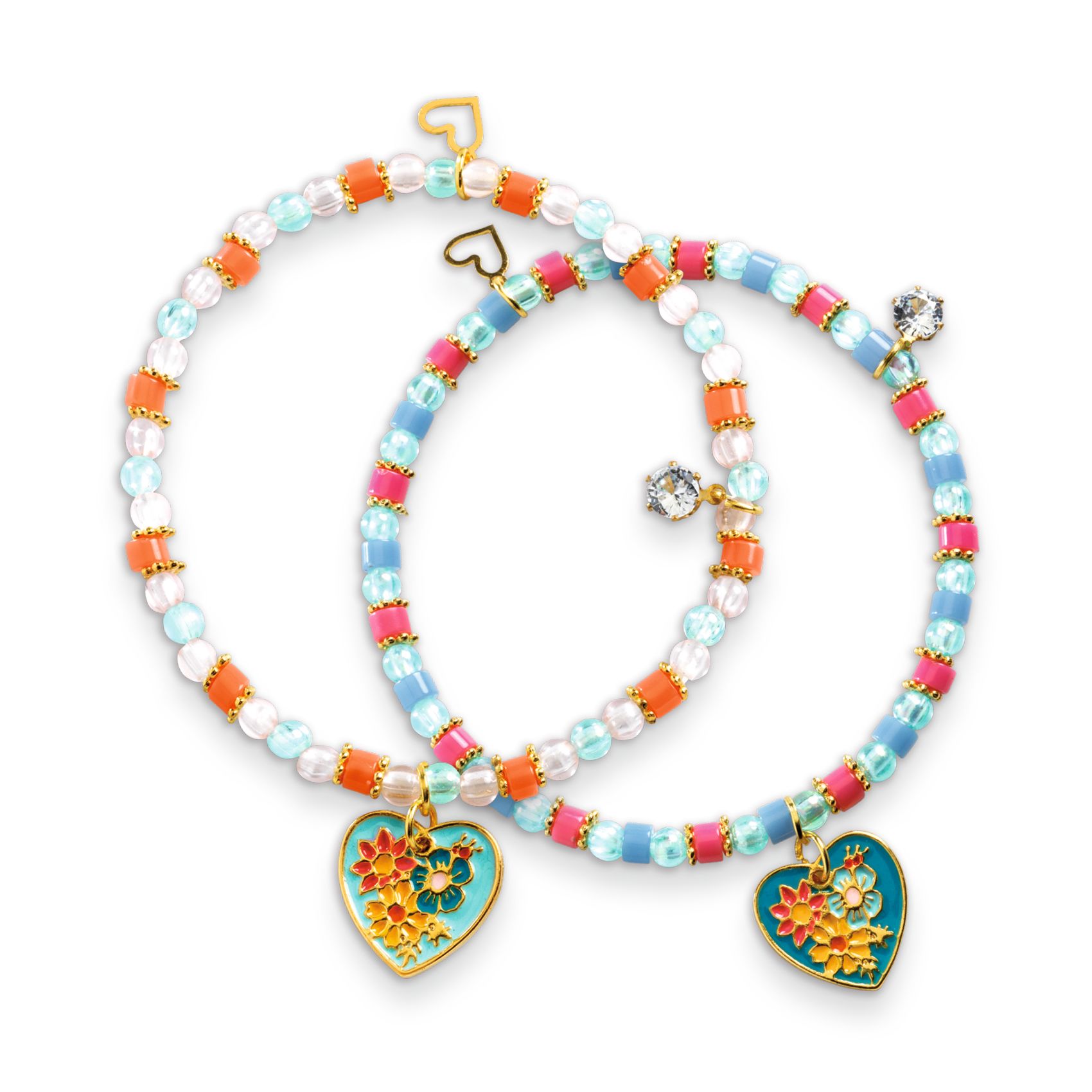 Djeco you&me Heart mini kit 2 braccialetti