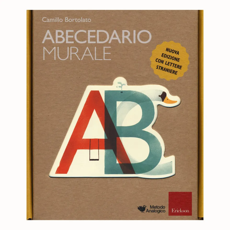 Primi Voli in Lettura abecedario murale per cameretta bambini