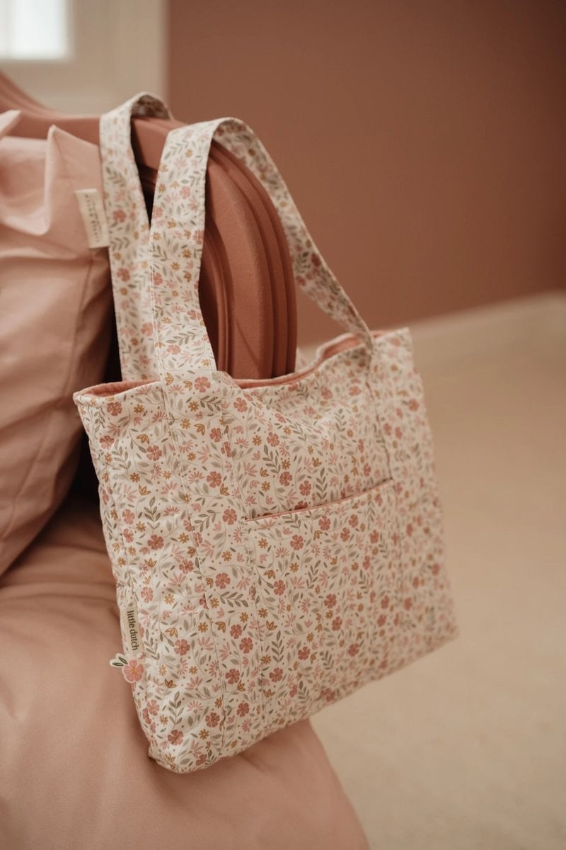 Little Dutch borsa cambio bambola fiori con accessori