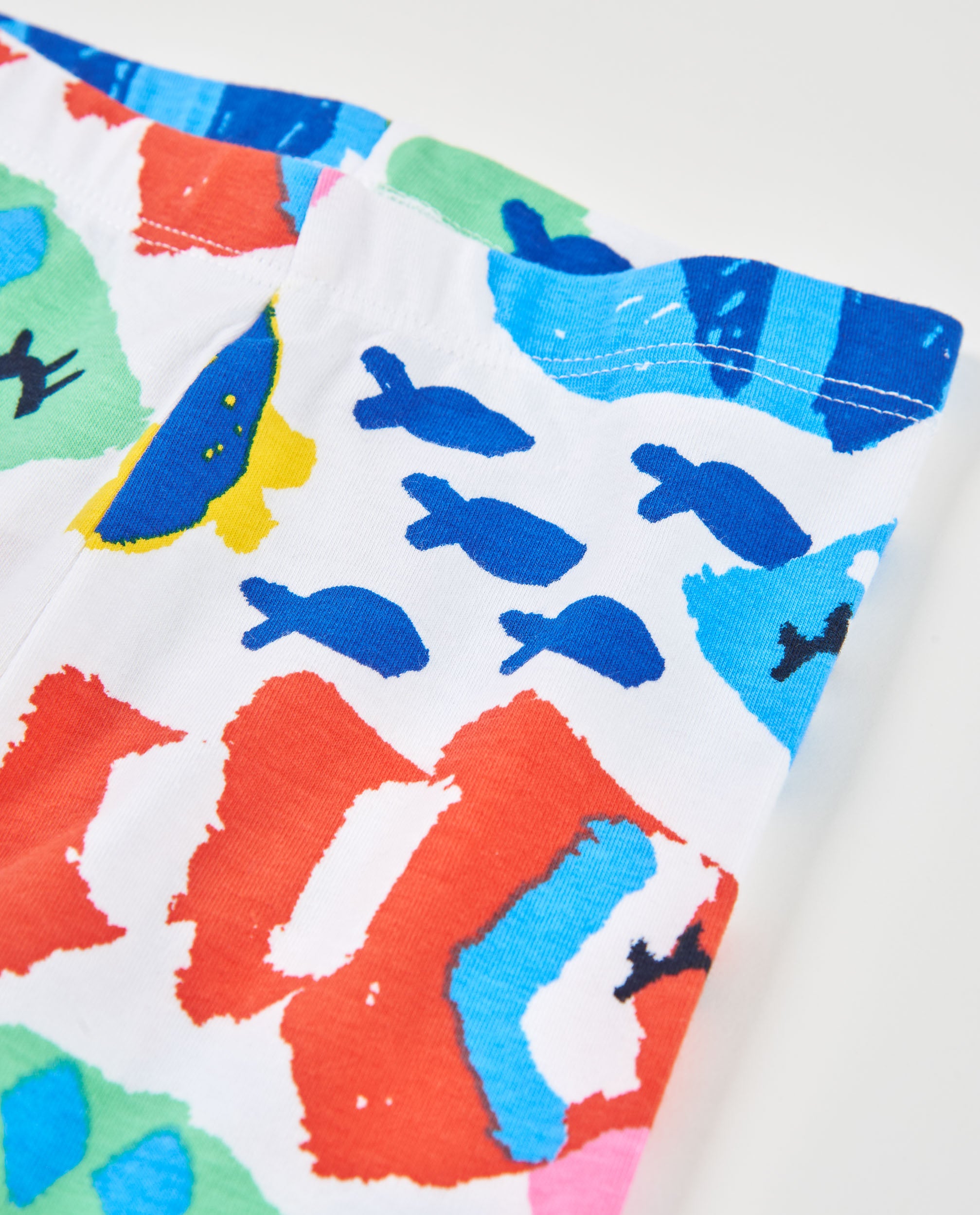 Tuc Tuc leggings bambina pinocchietto fantasia mare