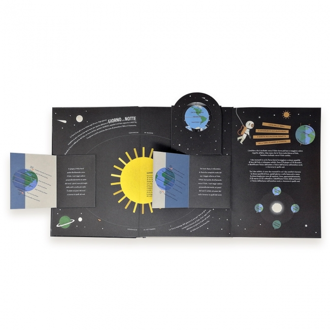 Franco Cosimo Panini Sole e Pianeti Libro Pop-Up