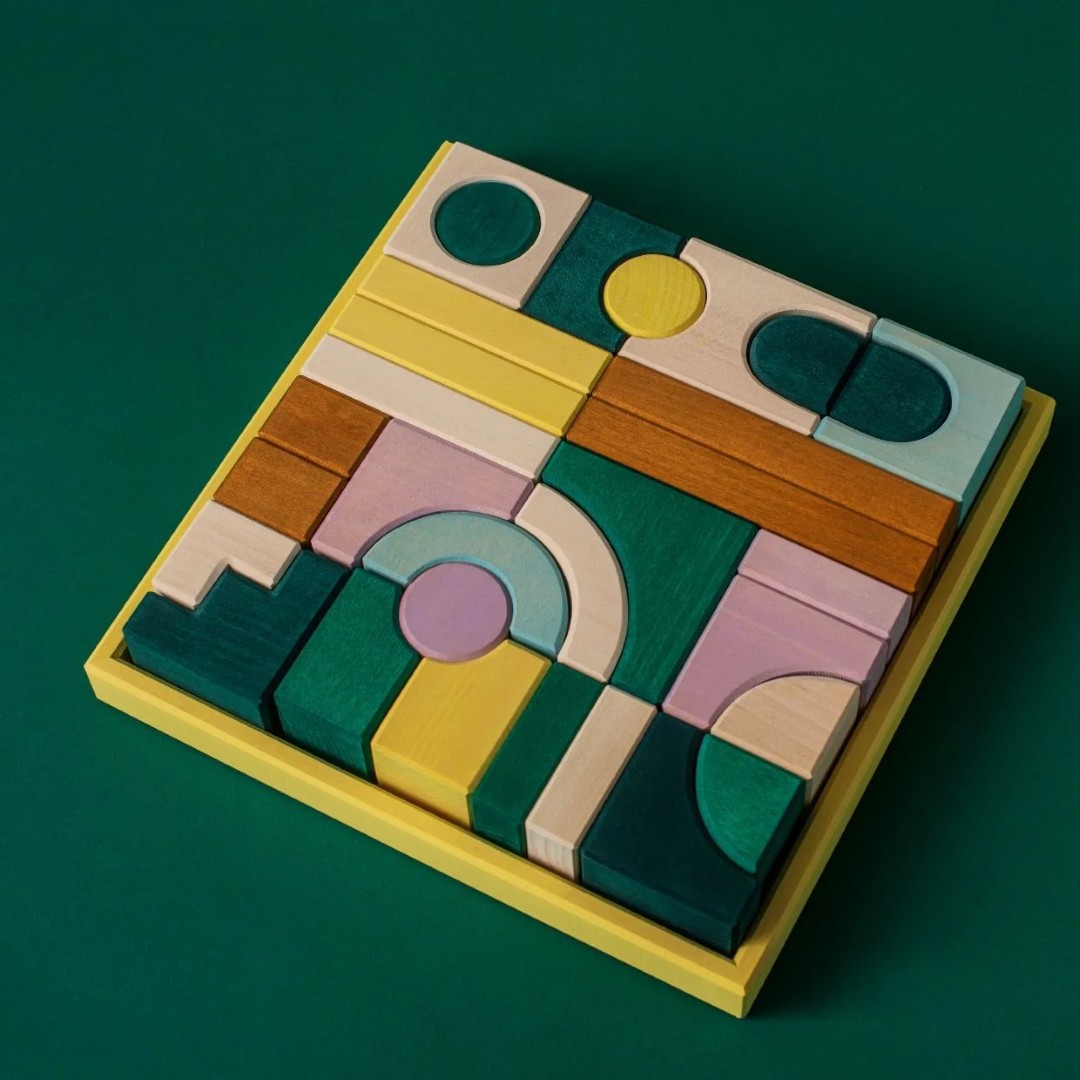 Grimm's Movement Small Building Set costruzioni legno