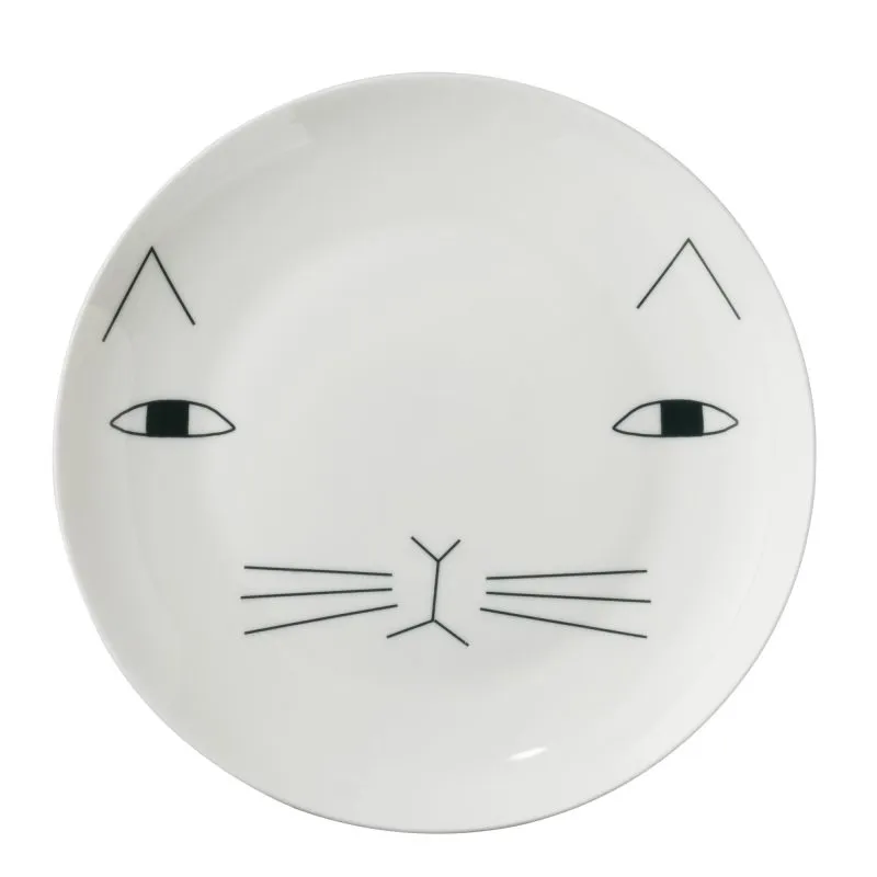 Donna Wilson Mog piatto in porcellana 21 cm