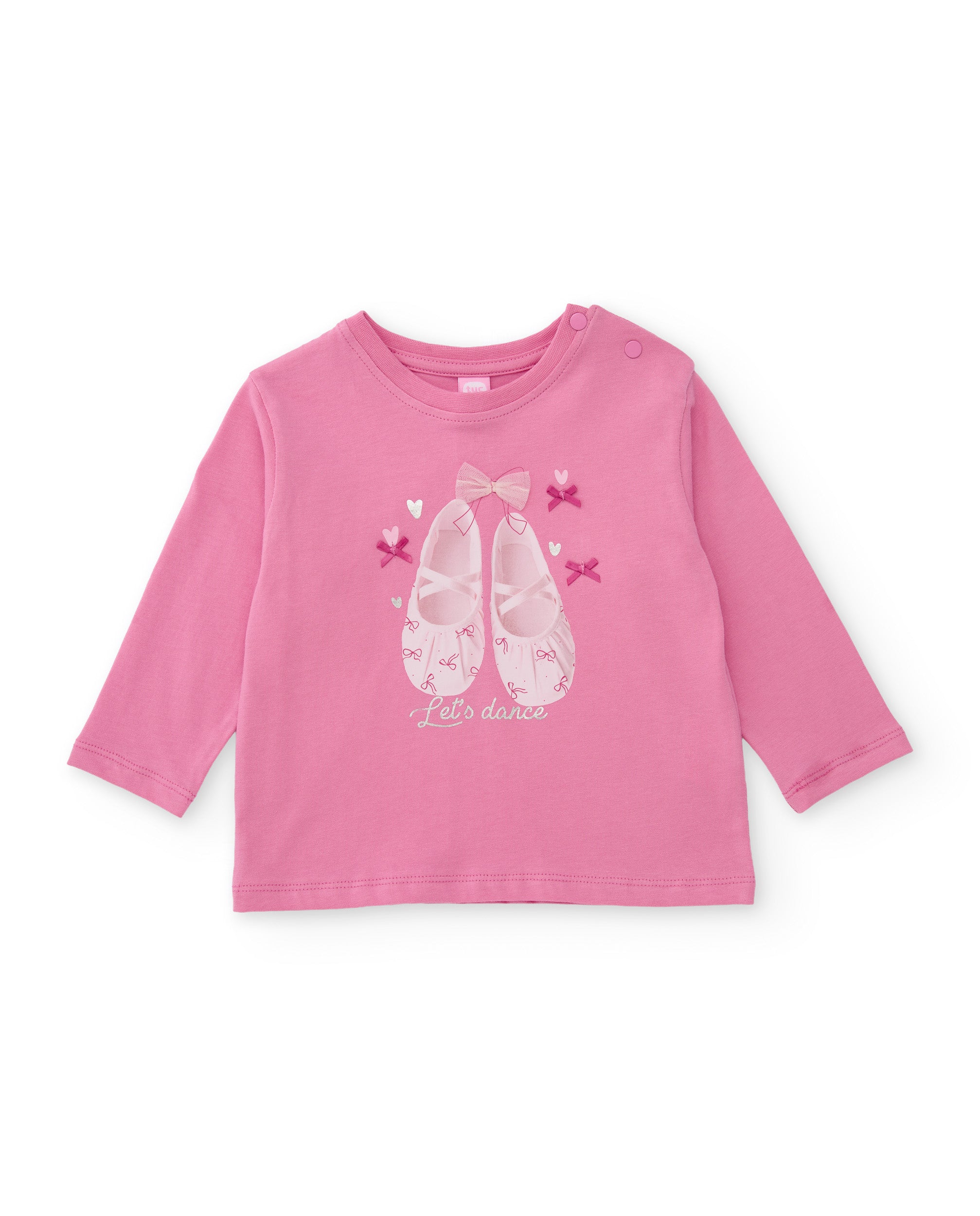 Tuc Tuc Little Ballerina maglietta bambina rosa manica lunga