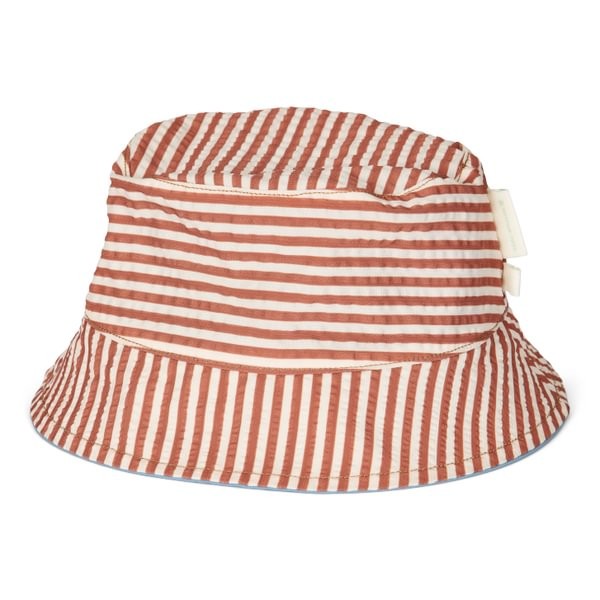Little Dutch cappello sole bimbo reversibile blu righe 0-1 anno