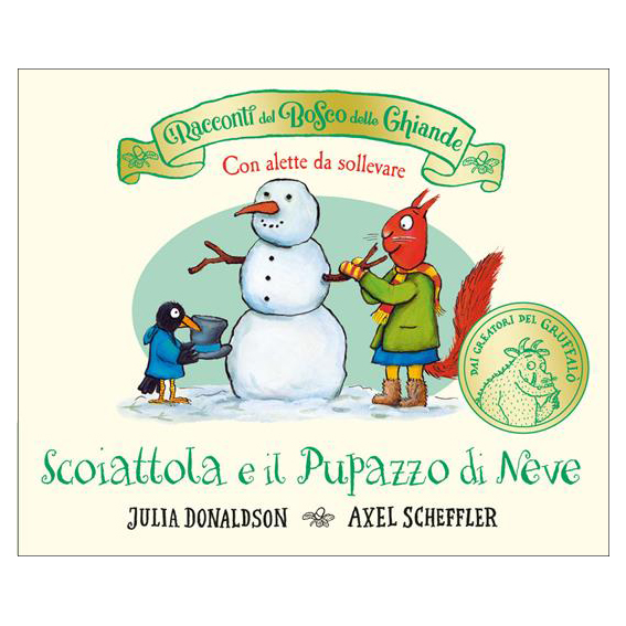 Bosco delle Ghiande La scoiattola libro cartonato con alette