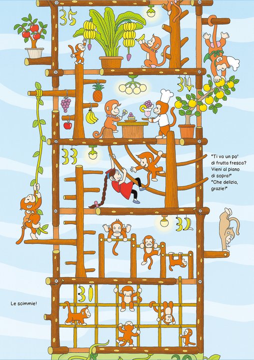 Ippocampo Casa 100 piani sull'albero libro 3-6 anni