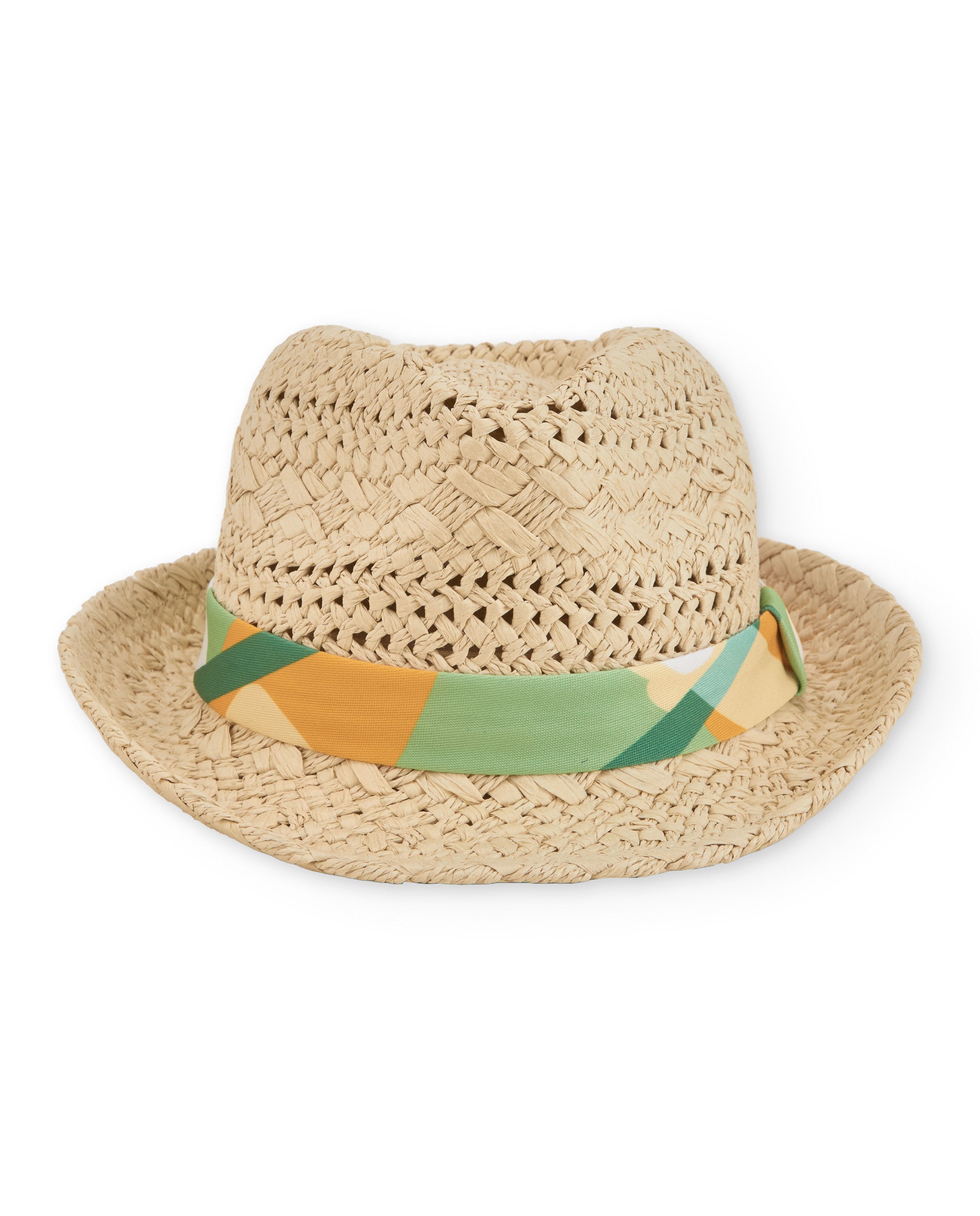 Tuc Tuc cappello bimbo beige tessuto leggero fascia