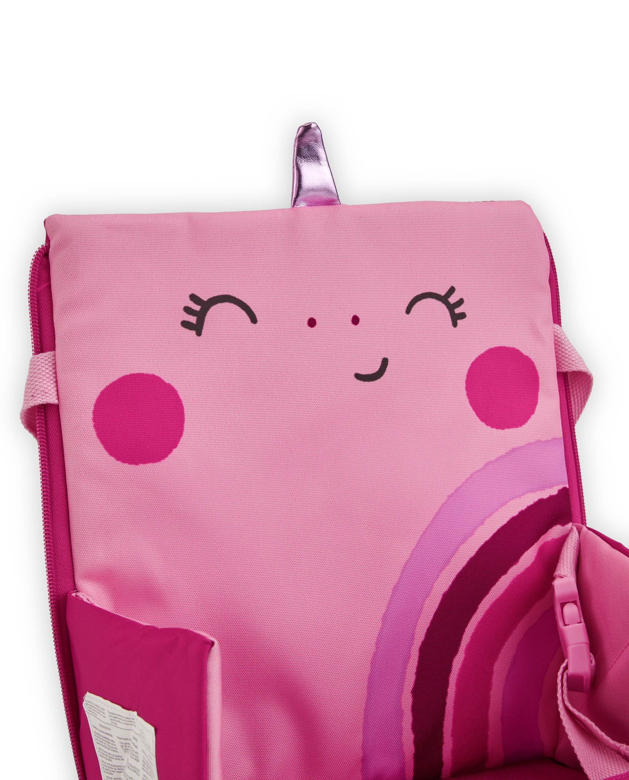 Tuc Tuc seggiolone da viaggio pieghevole stelle rosa