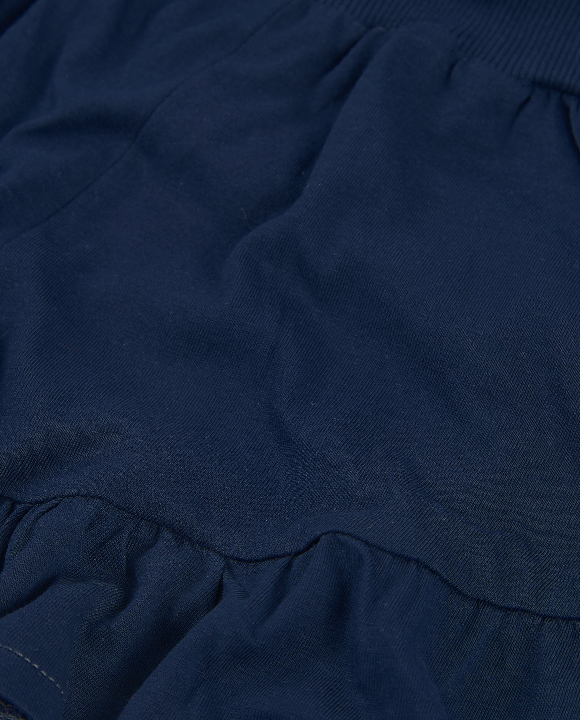 Tuc Tuc shorts bambina blu navy volant tasche laterali