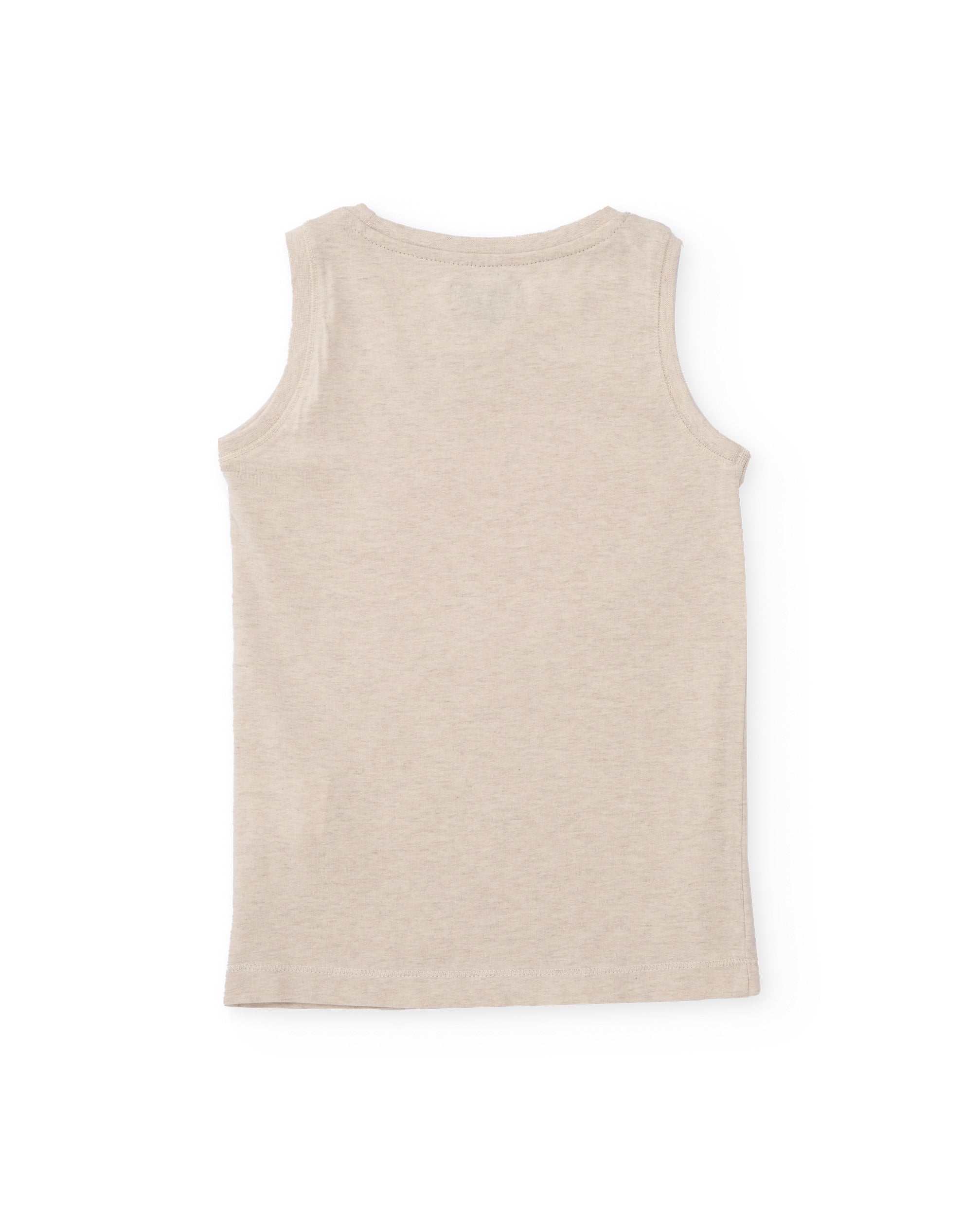 Tuc Tuc canotta bambino rettile beige smanicata