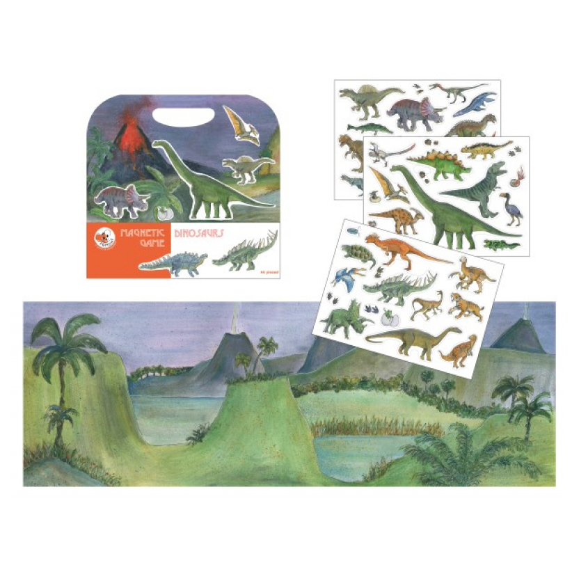 Egmont Toys Dinosauri gioco magnetico cartella