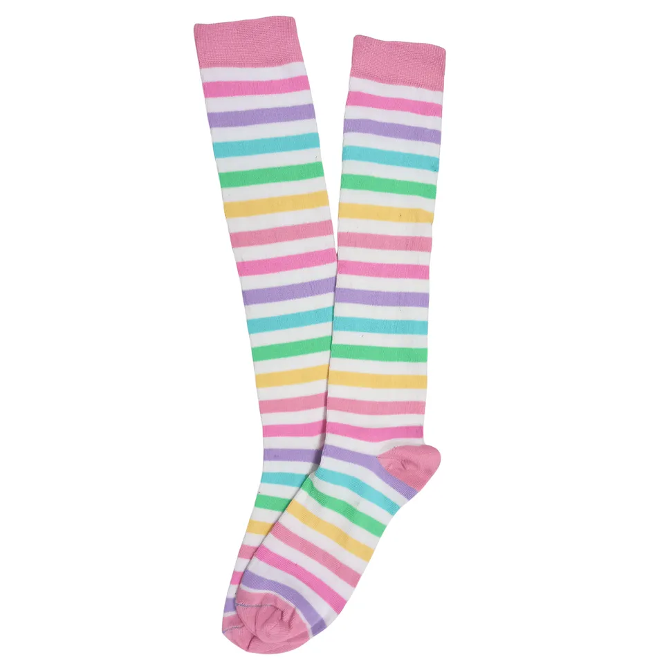 Slugs & Snails Pastel Stripe calzini alti 26-27 cotone bio