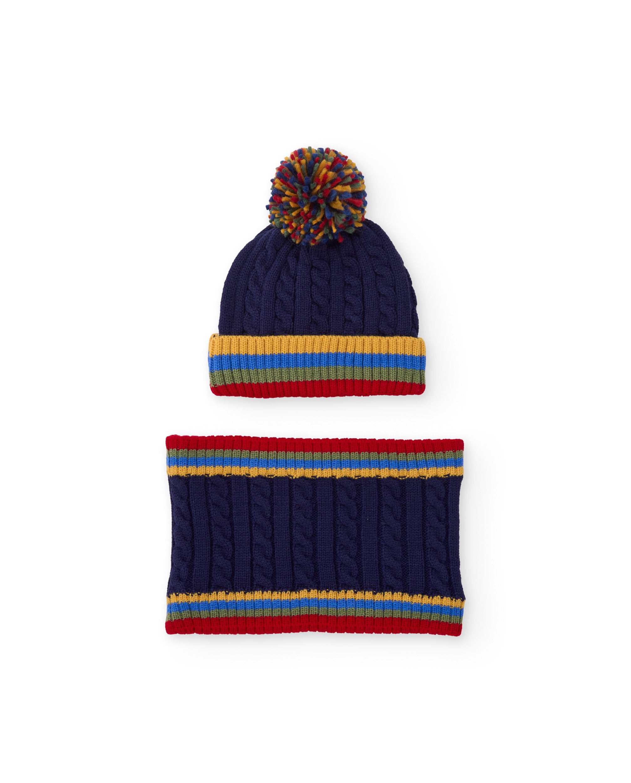 Tuc Tuc Good Wood set cappello bimbo albero blu 2 pezzi