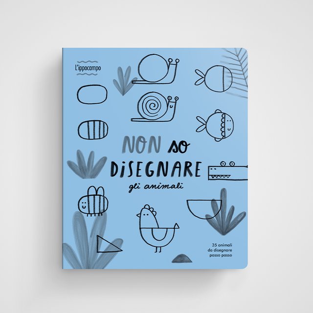 L'Ippocampo Non so disegnare Gli Animali libro disegno