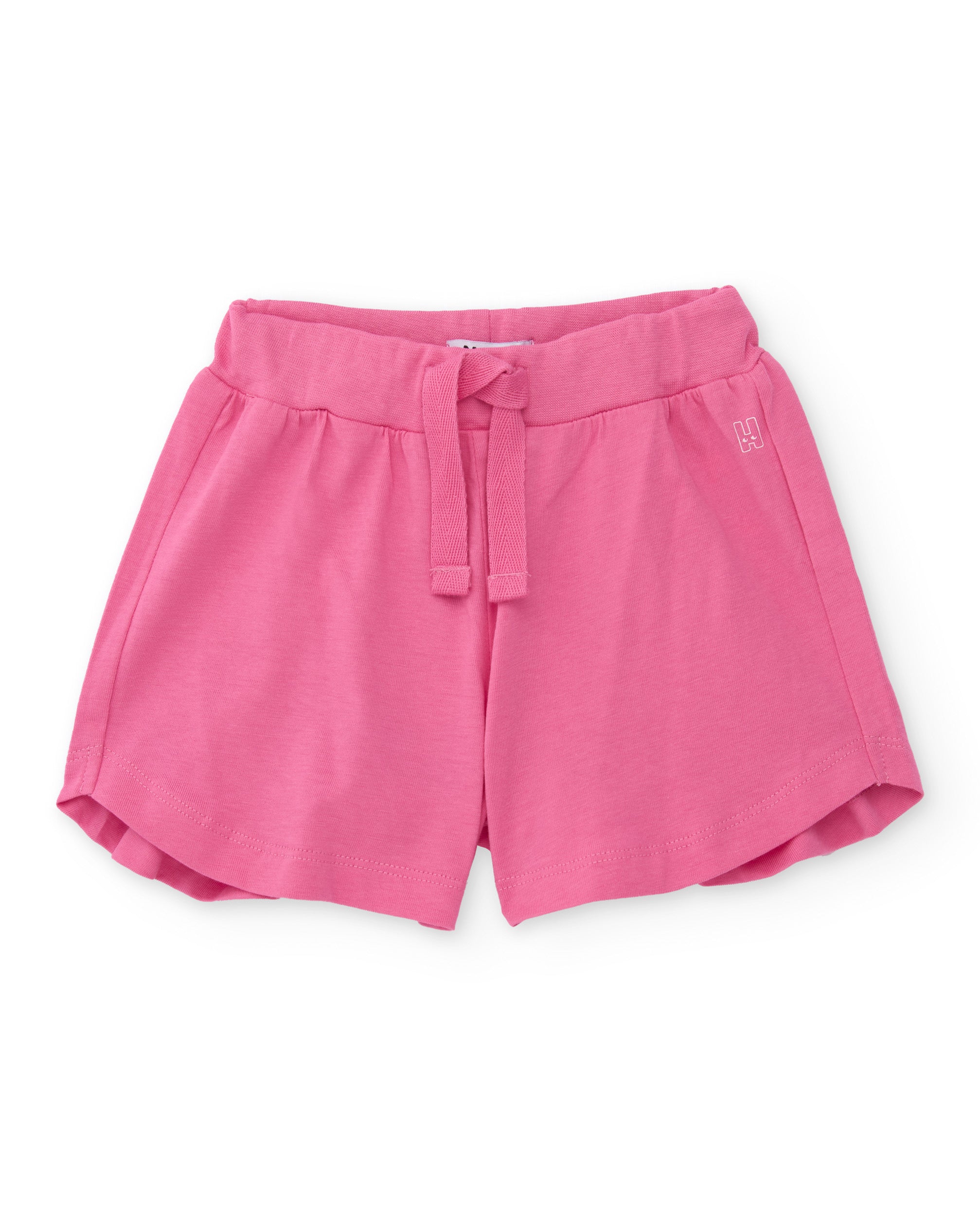 Tuc tuc completo bambina bianco maglia shorts tropicale
