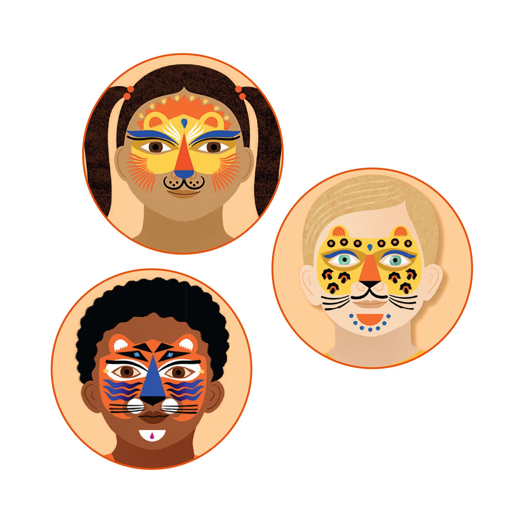 Djeco Make Up Panthera Trucco Viso Bambini Felini