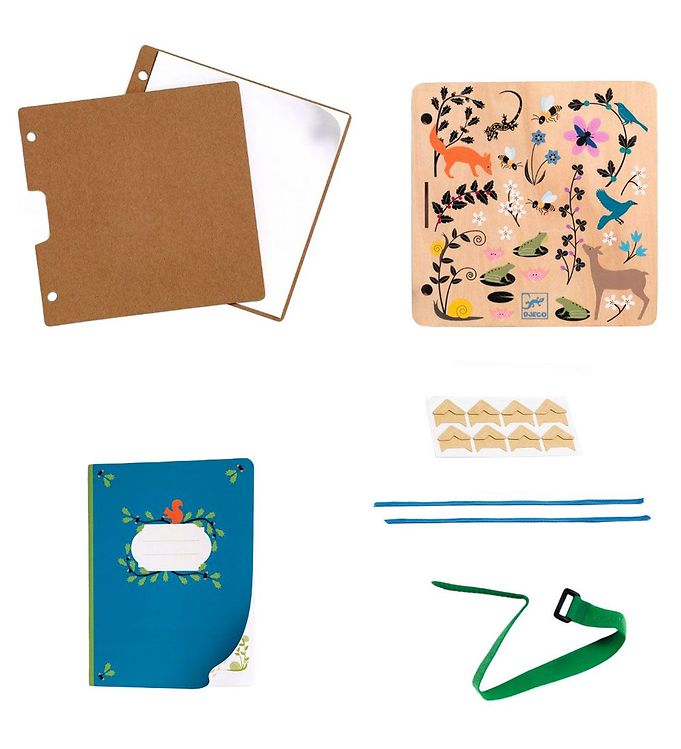 Djeco Do It Yourself Little Botanist kit pressa fiori carton