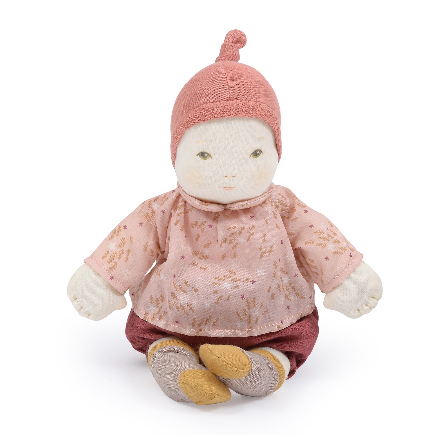 Moulin Roty Bébé Fille bambola stoffa 32 cm lavabile