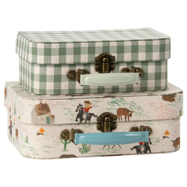 Maileg Pony set 2 valigie in tessuto 22 cm