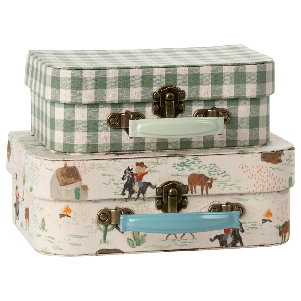 Maileg Pony set 2 valigie in tessuto 22 cm