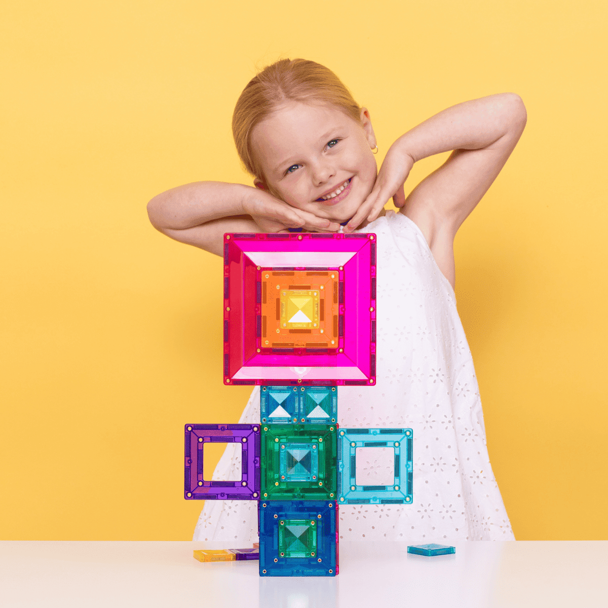 Connetix Bright Portal Pack costruzioni magnetiche 48 pezzi