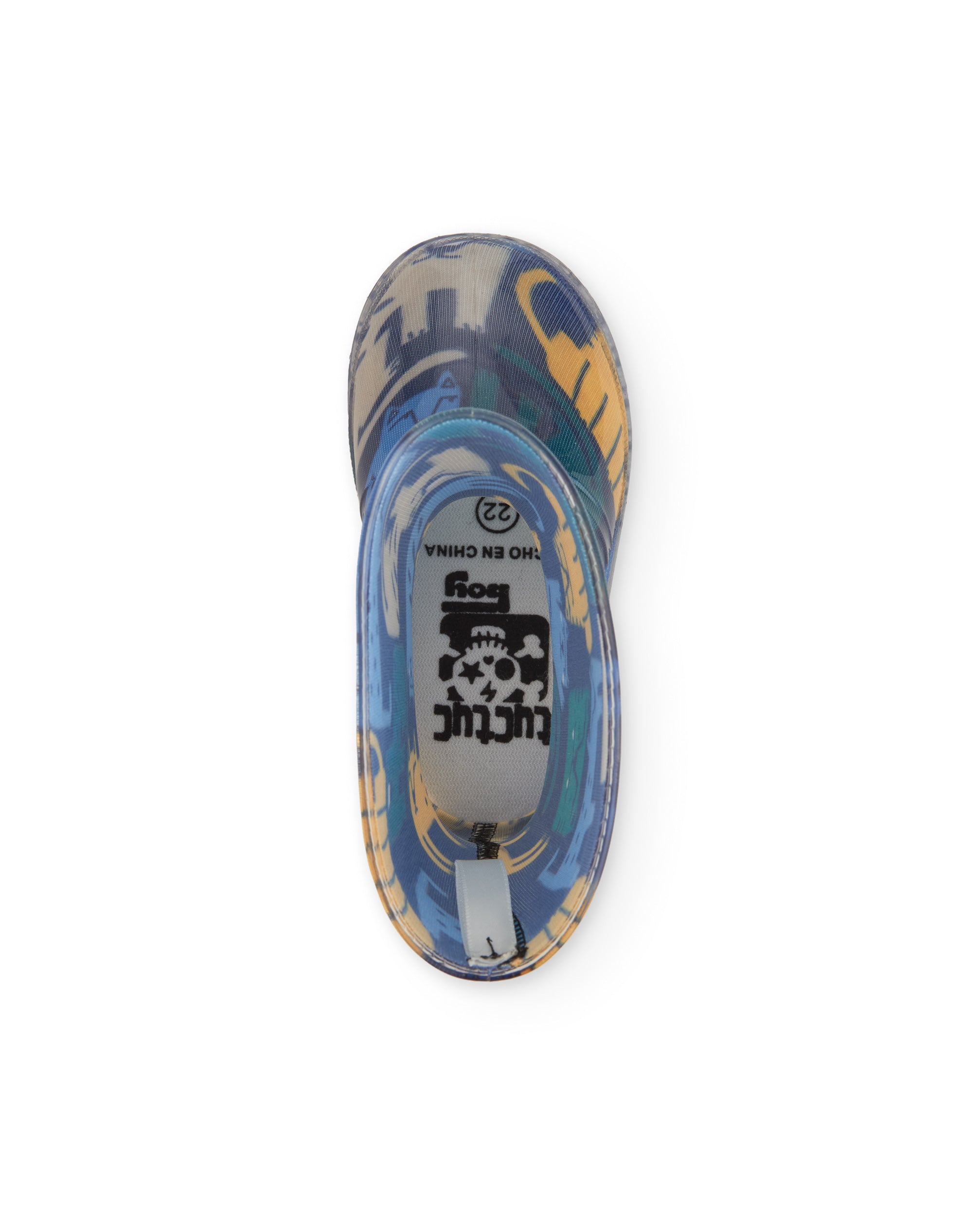 Tuc Tuc stivali pioggia bimbo tigre con luci blu