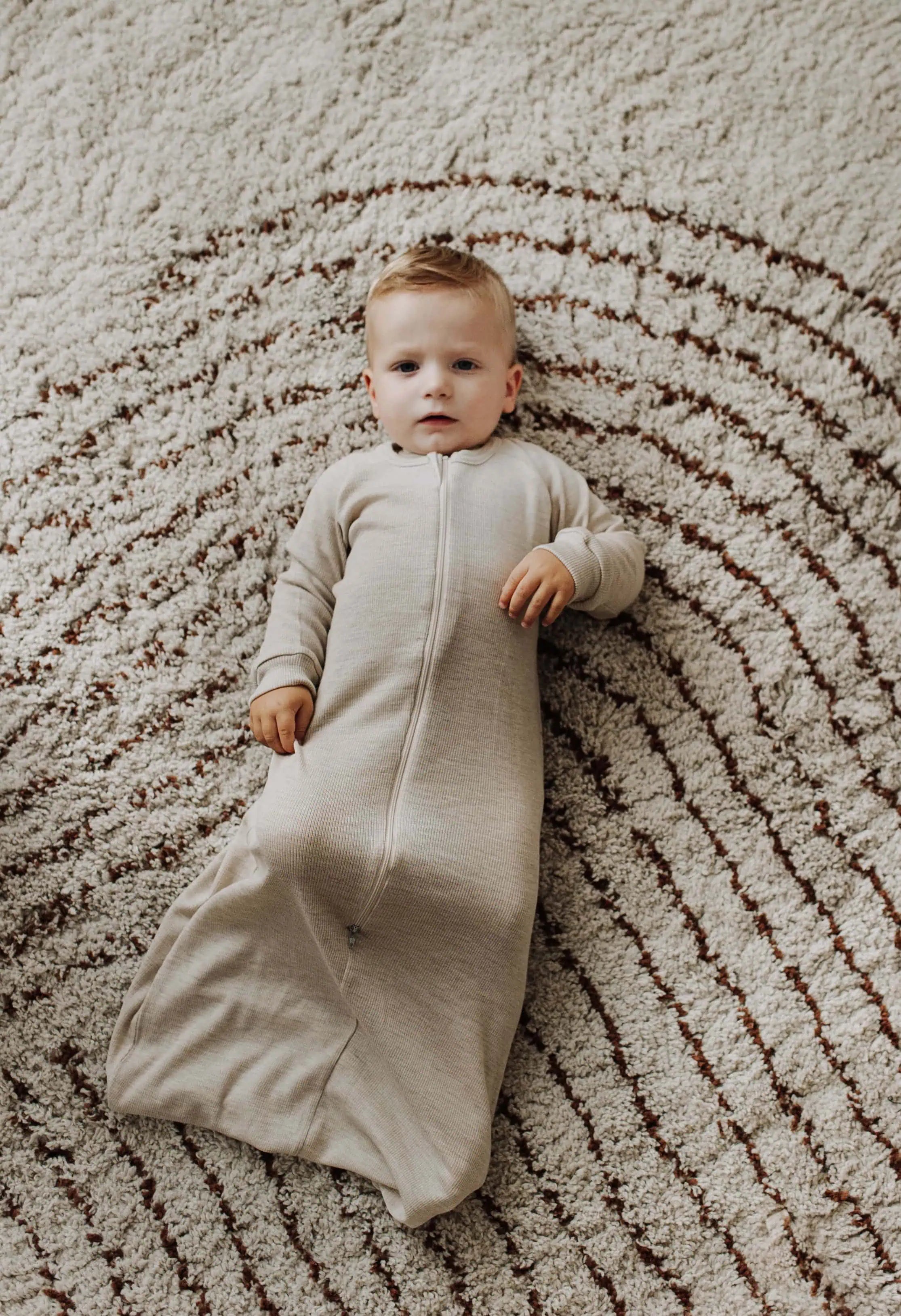 Kico Label Sacco Nanna Merino Neonato Beige Leggero