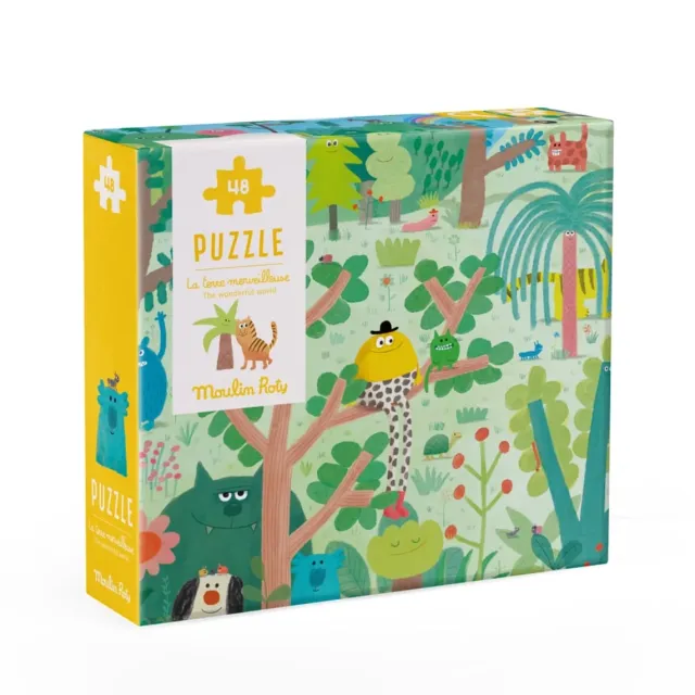 Moulin Roty Terra Meravigliosa puzzle 48 pezzi 4+