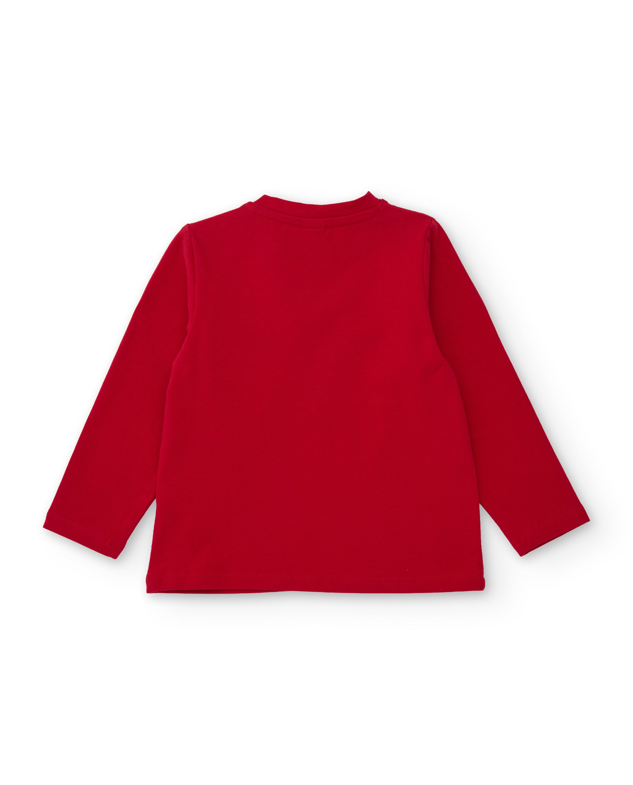 Tuc Tuc maglia bambina manica lunga rossa cuore