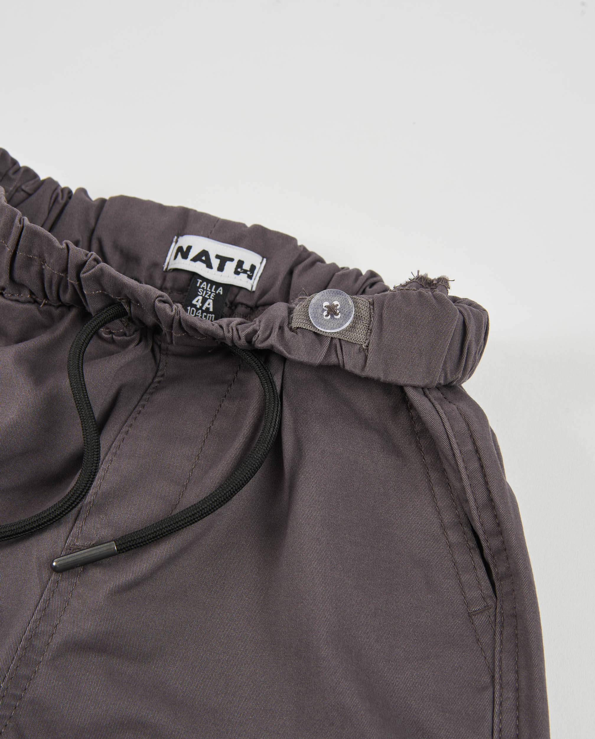 Tuc Tuc pantalone cargo bimbo grigio elastico