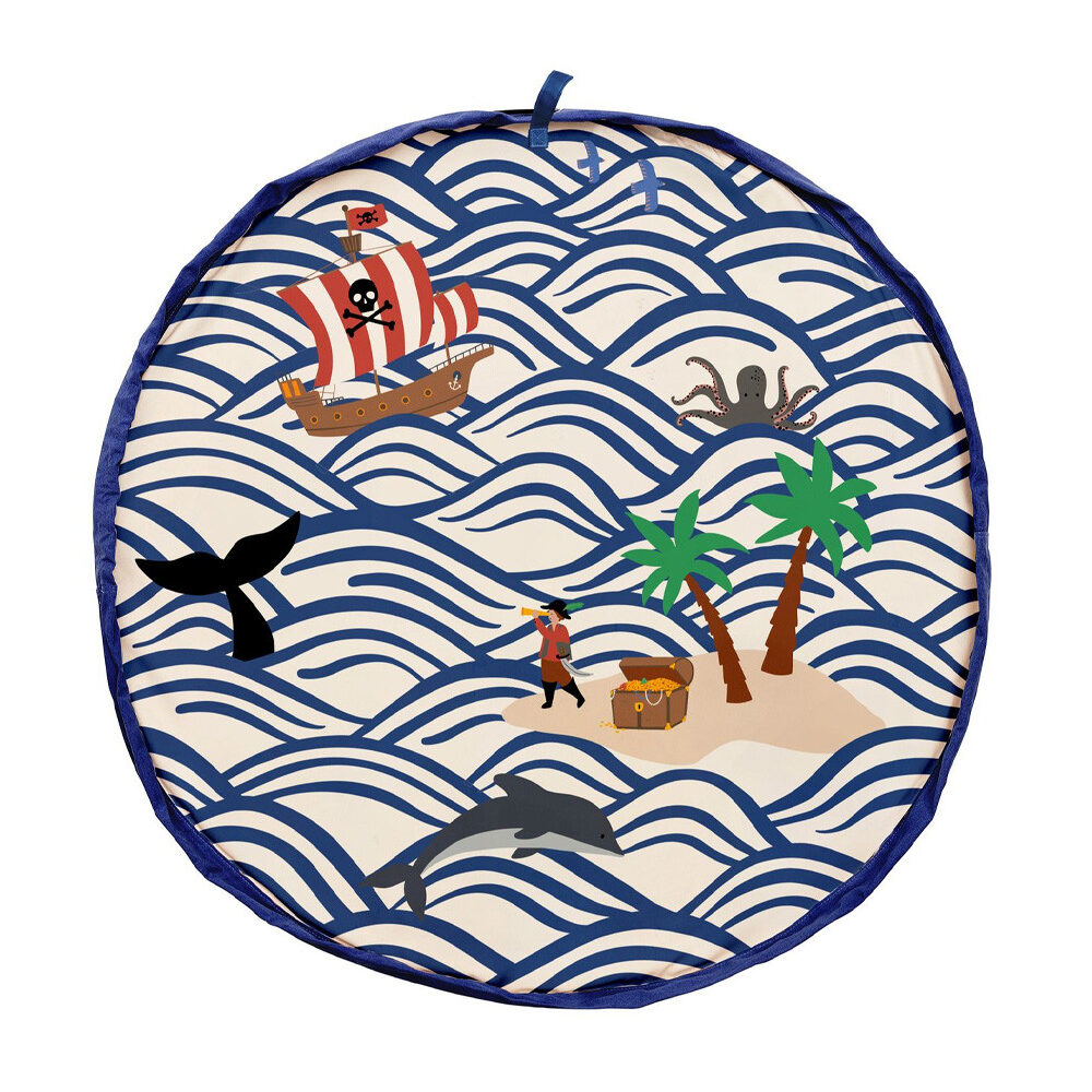 Play&Go Pirate sacco portagiochi tappeto impermeabile 140