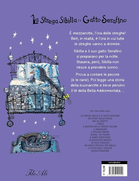 IdeeAli Sibilla L'ora di dormire delle streghe libro 32 pagine