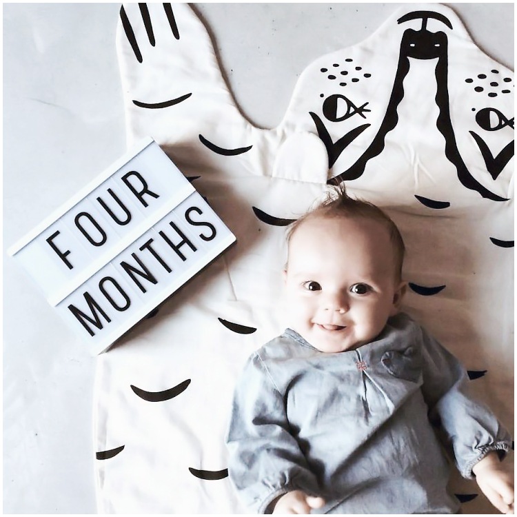 Little Lovely Company Lightbox Mini A5 lampada nera