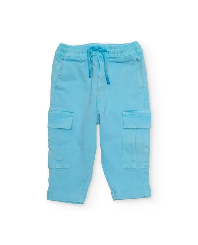 Tuc Tuc Pantaloni Bambino Azzurri Cargo Leggeri