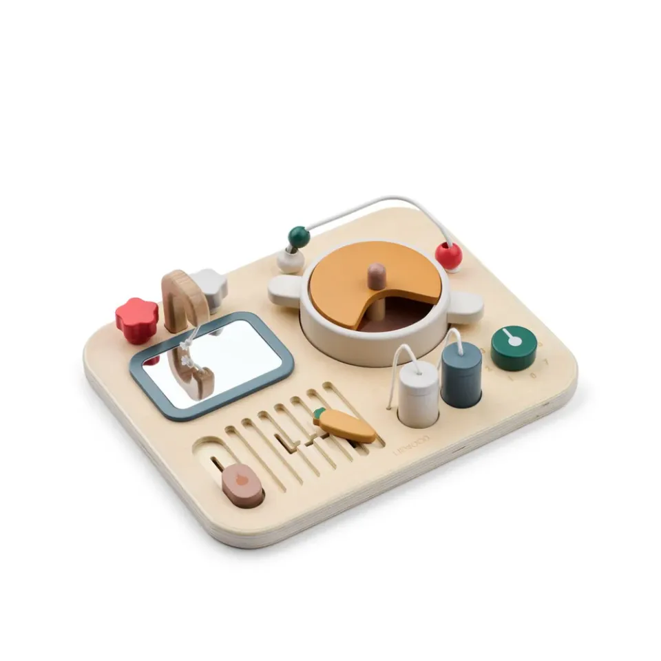 Liewood Magnus Little Chef tavola attività legno sensoriale