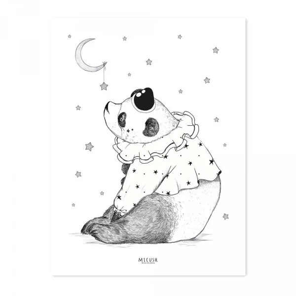 Lilipinso I Dreamy Panda poster cameretta 30x40 cm
