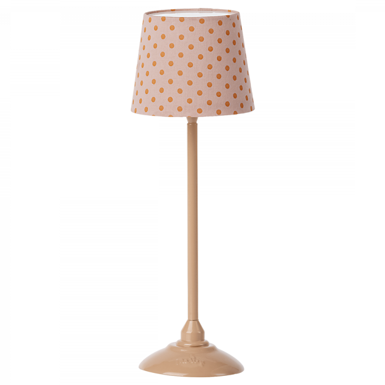 Maileg Micro Floor Lamp lampada miniatura rosa luce
